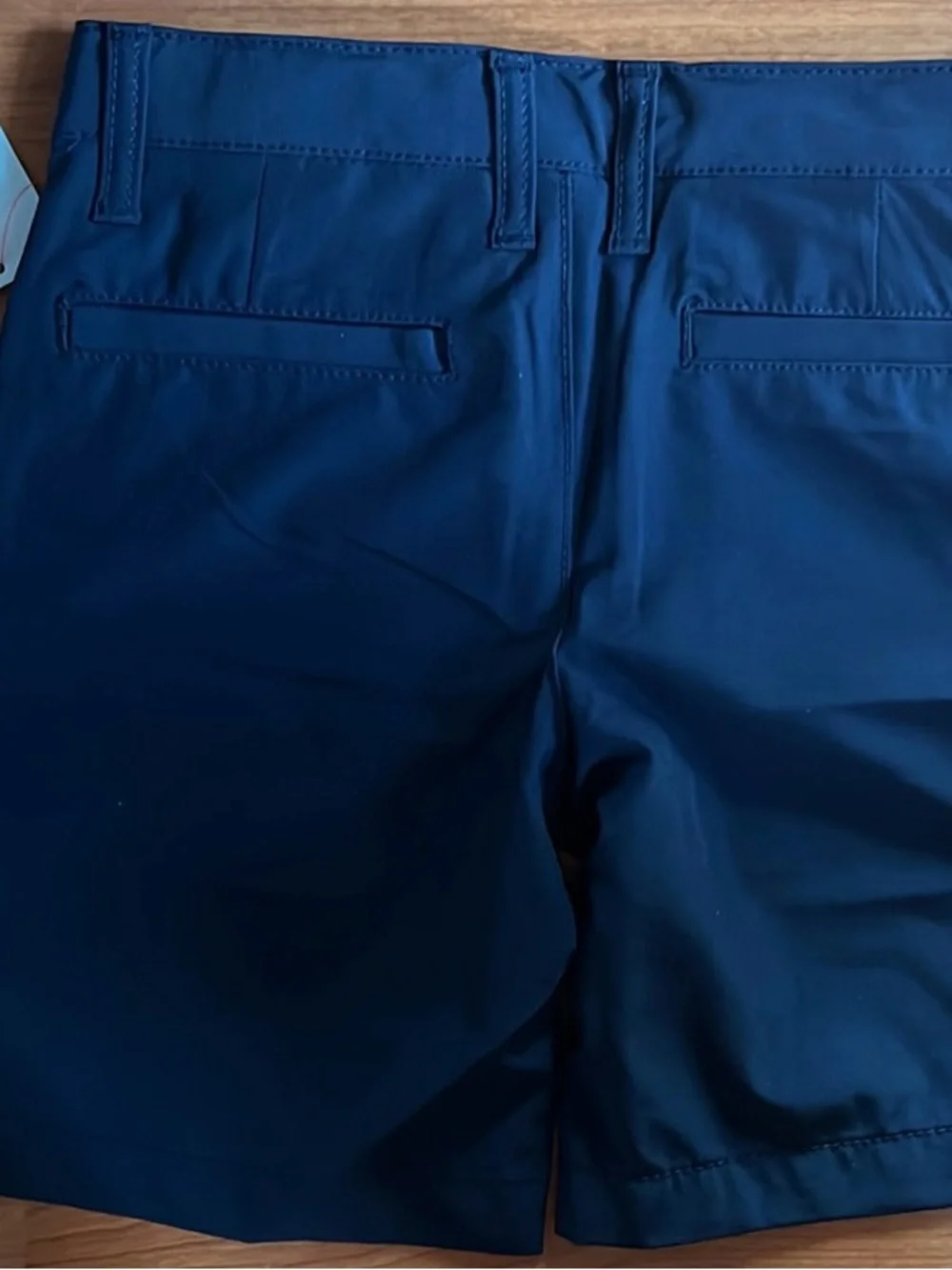 Cat & Jack Navy Flat-Front Men’s Shorts